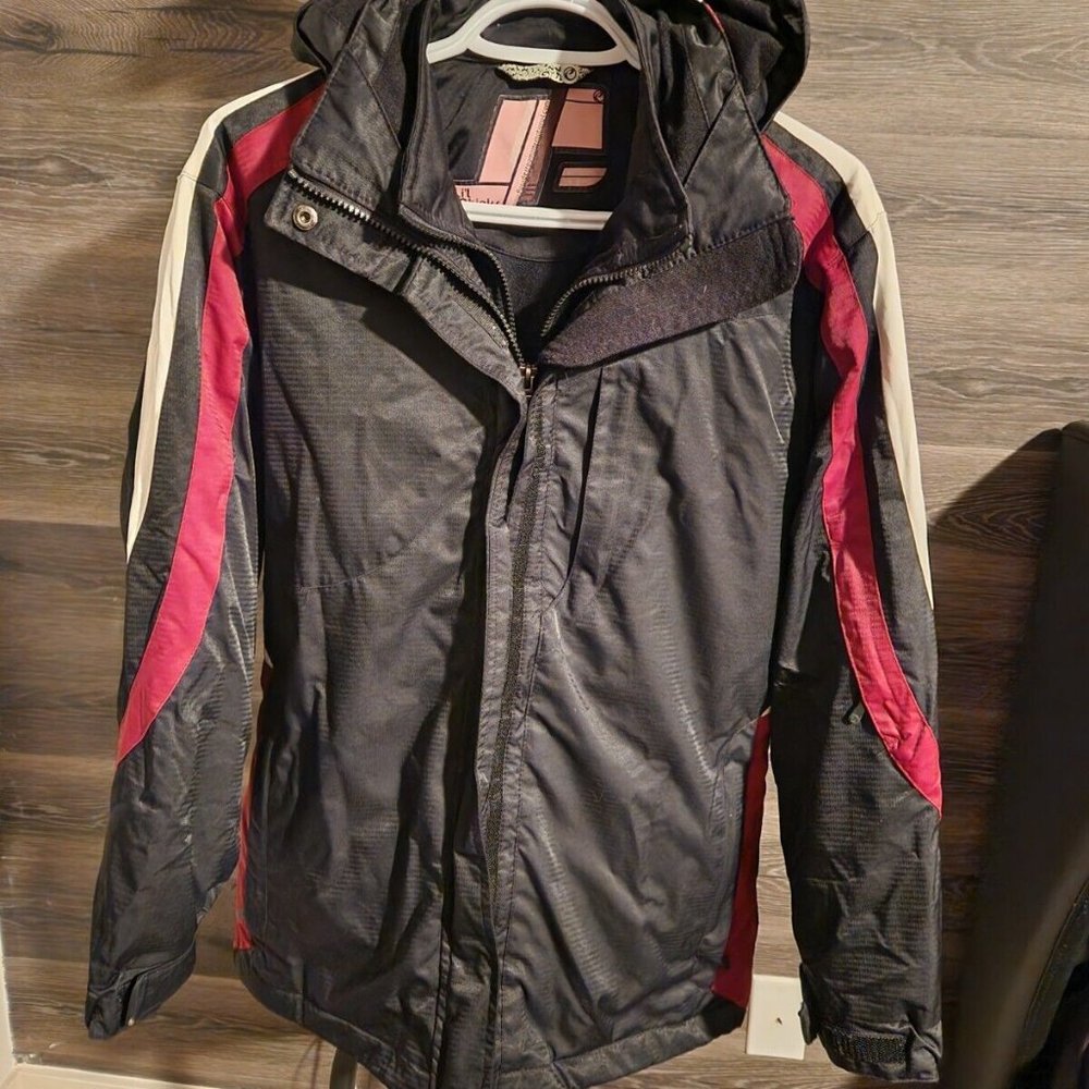Powder Room Li'l Chicks Girls Two Piece Snowboard Ski Jacket Size XL